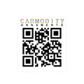 Carmodity Ornaments QR Code Vinyl Window Decal