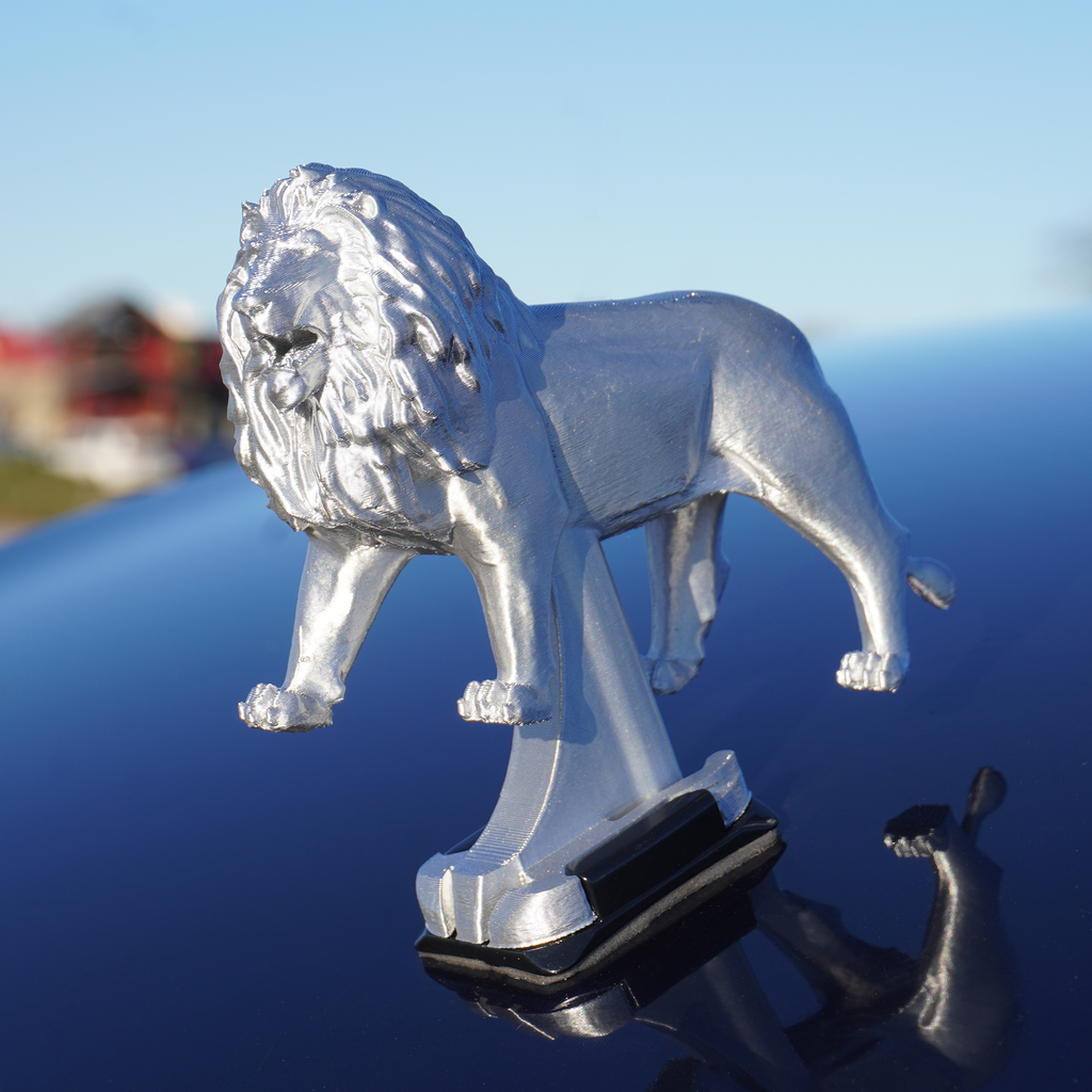 Chrome Monarch Lion