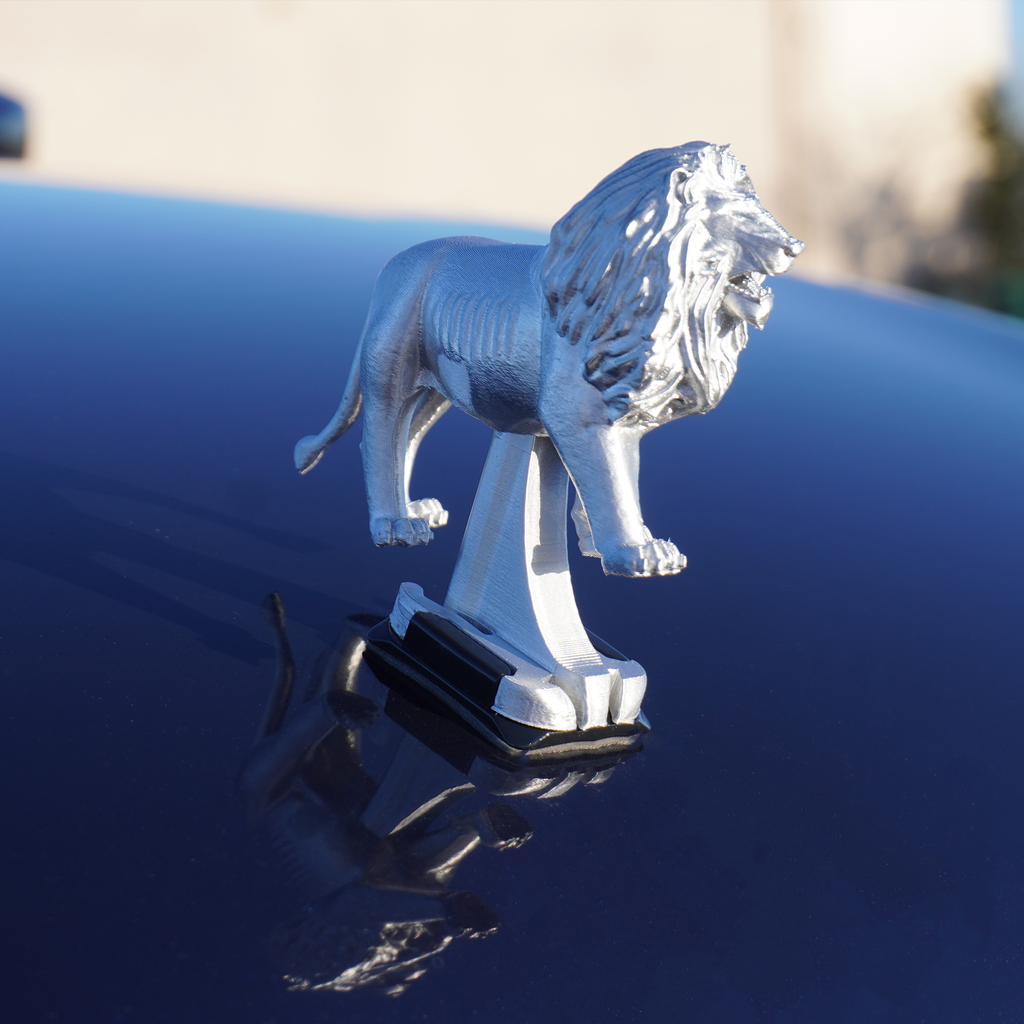 Chrome Monarch Lion