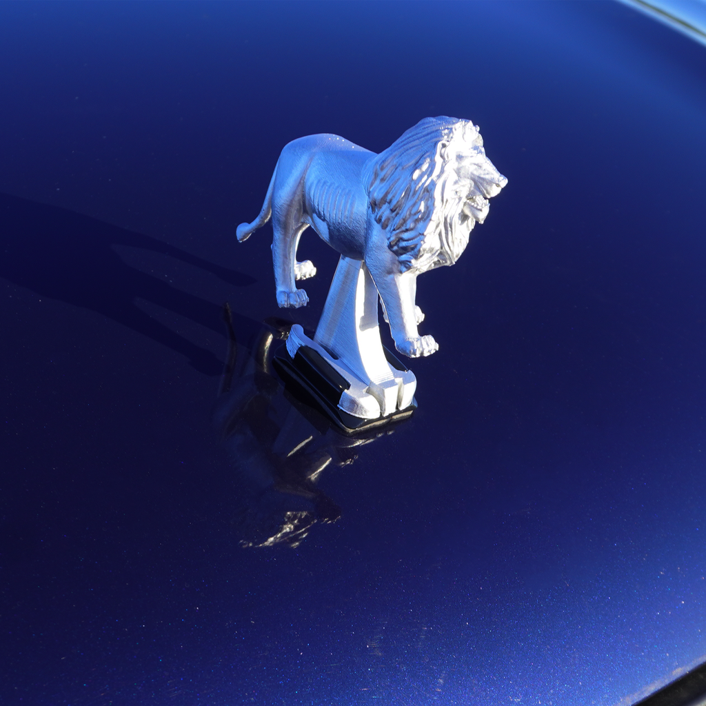 Chrome Monarch Lion