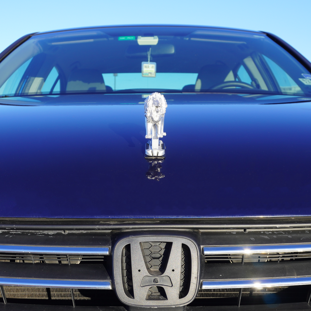 Chrome Monarch Lion