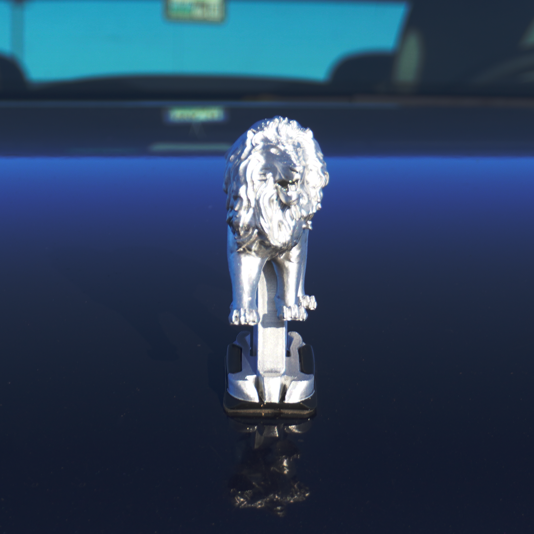 Chrome Monarch Lion