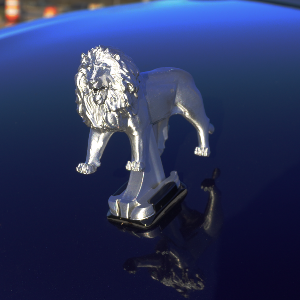 Chrome Monarch Lion