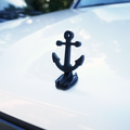 Black Anchor Ornament