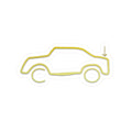 Carmodity Ornaments Kiss-Cut Vinyl Window Decal