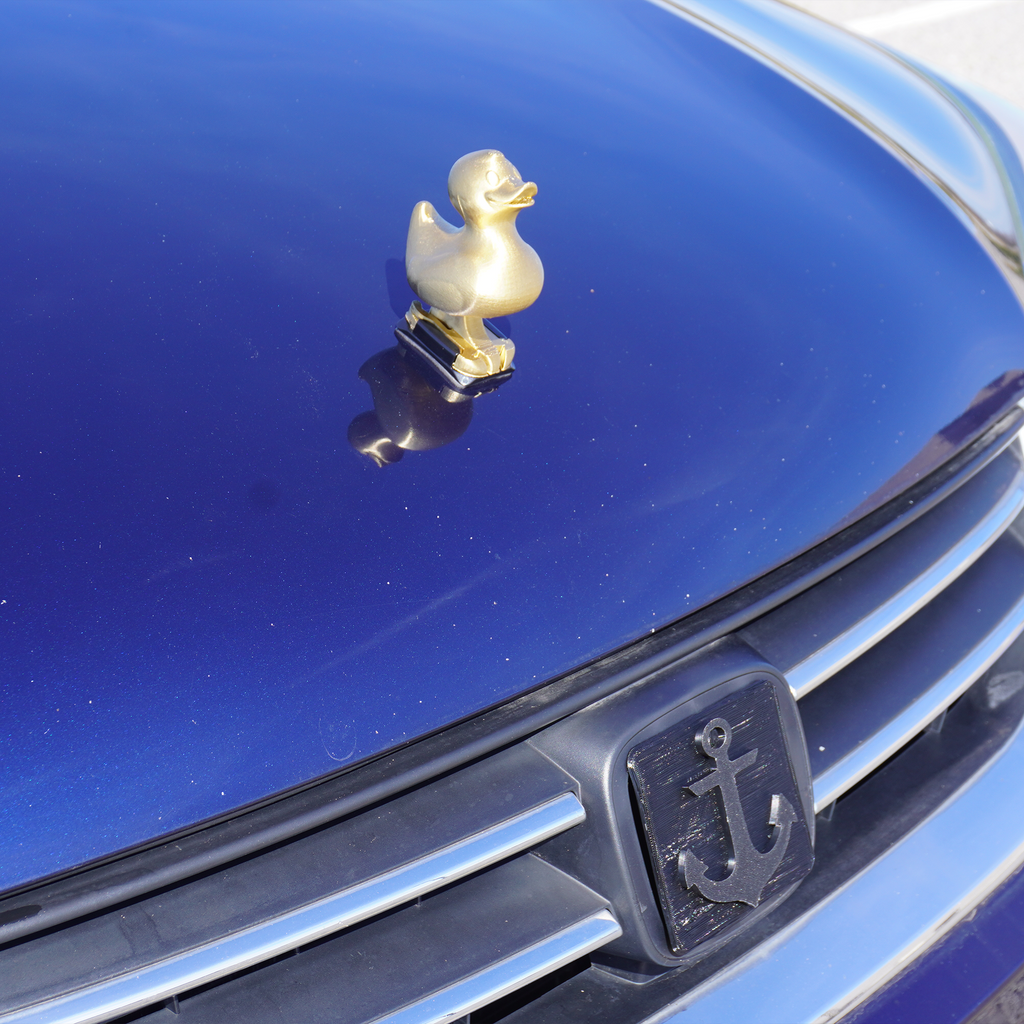Gold Duck Ornament