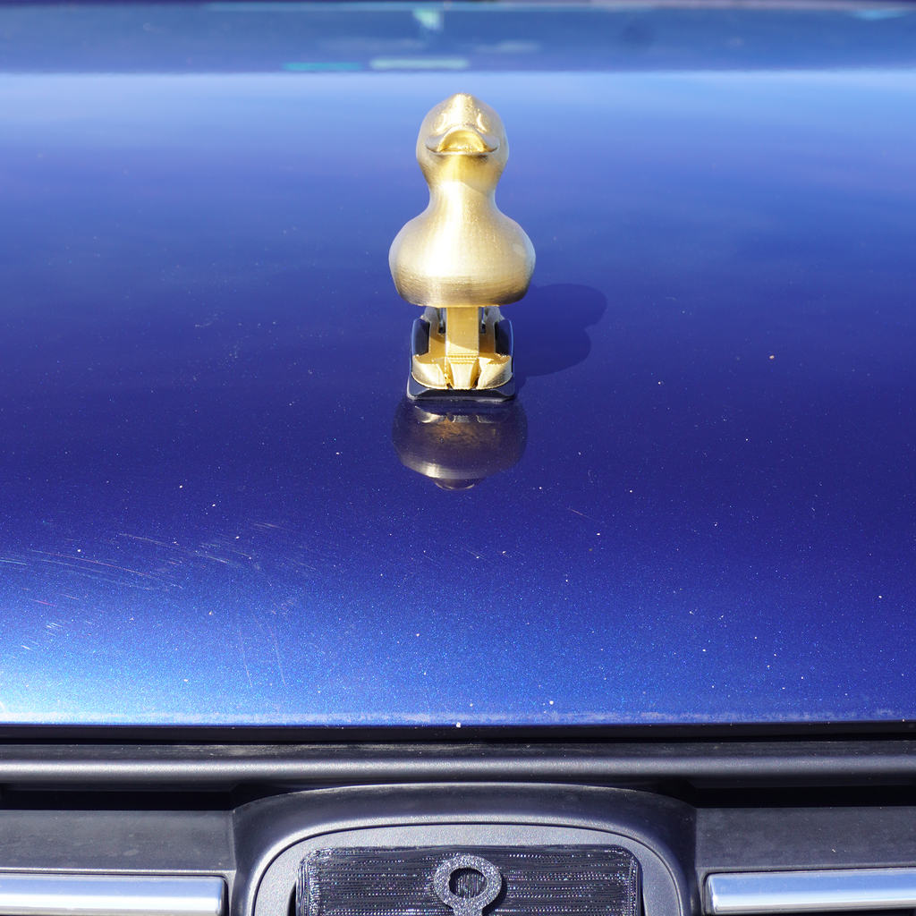 Gold Duck Ornament