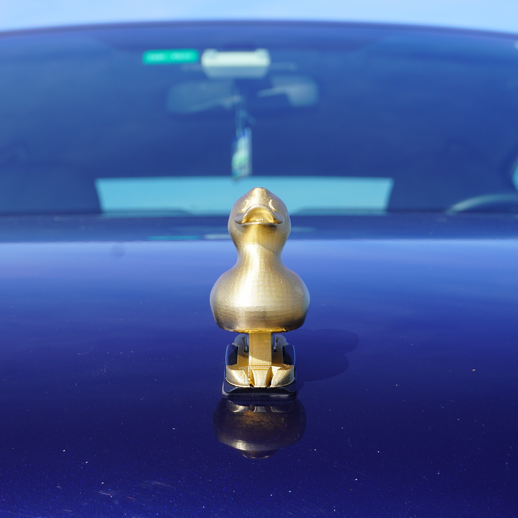 Gold Duck Ornament