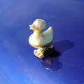 Gold Duck Ornament