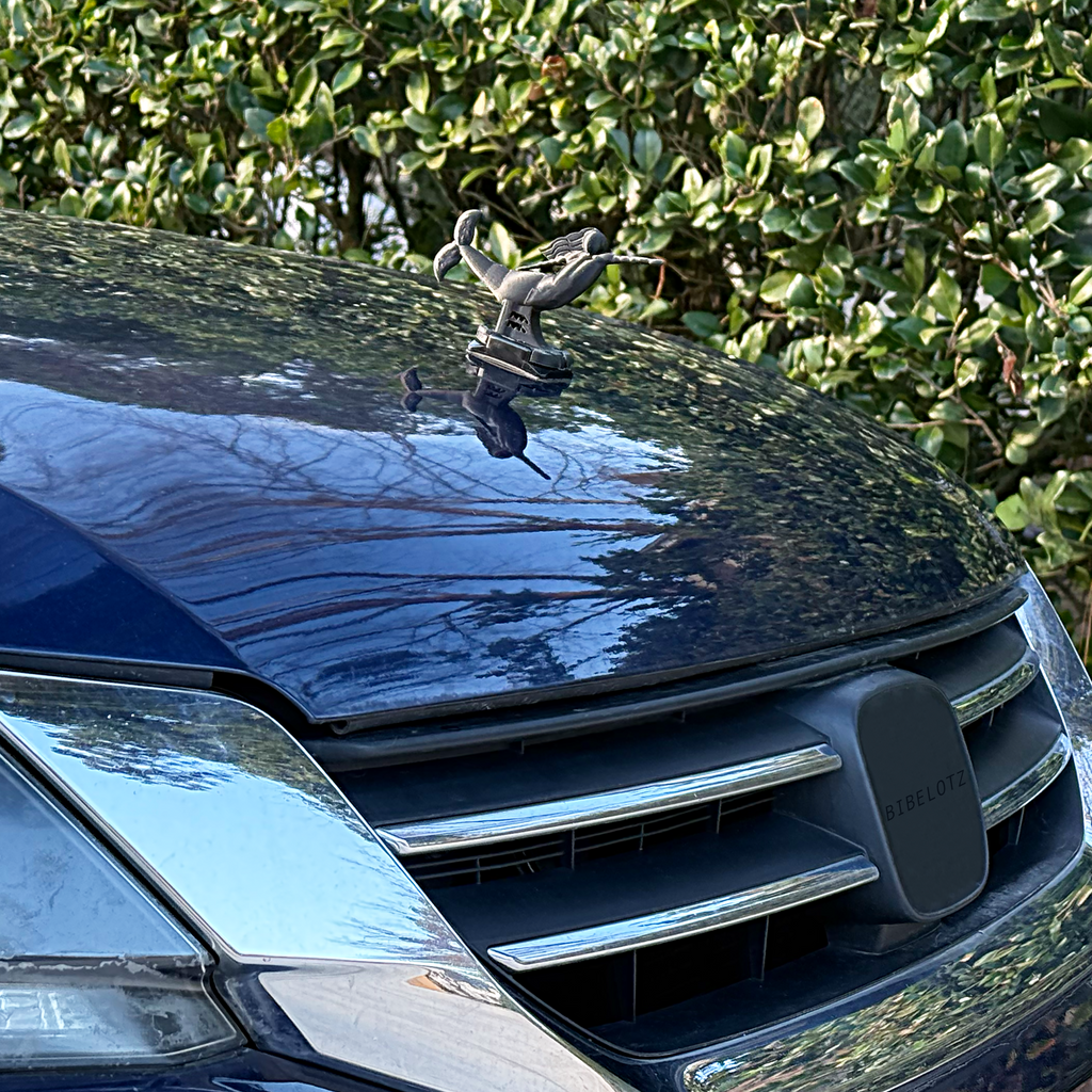 Norfolk Mermaid Hood Ornament + Base