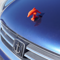 Red Dolphin Ornament