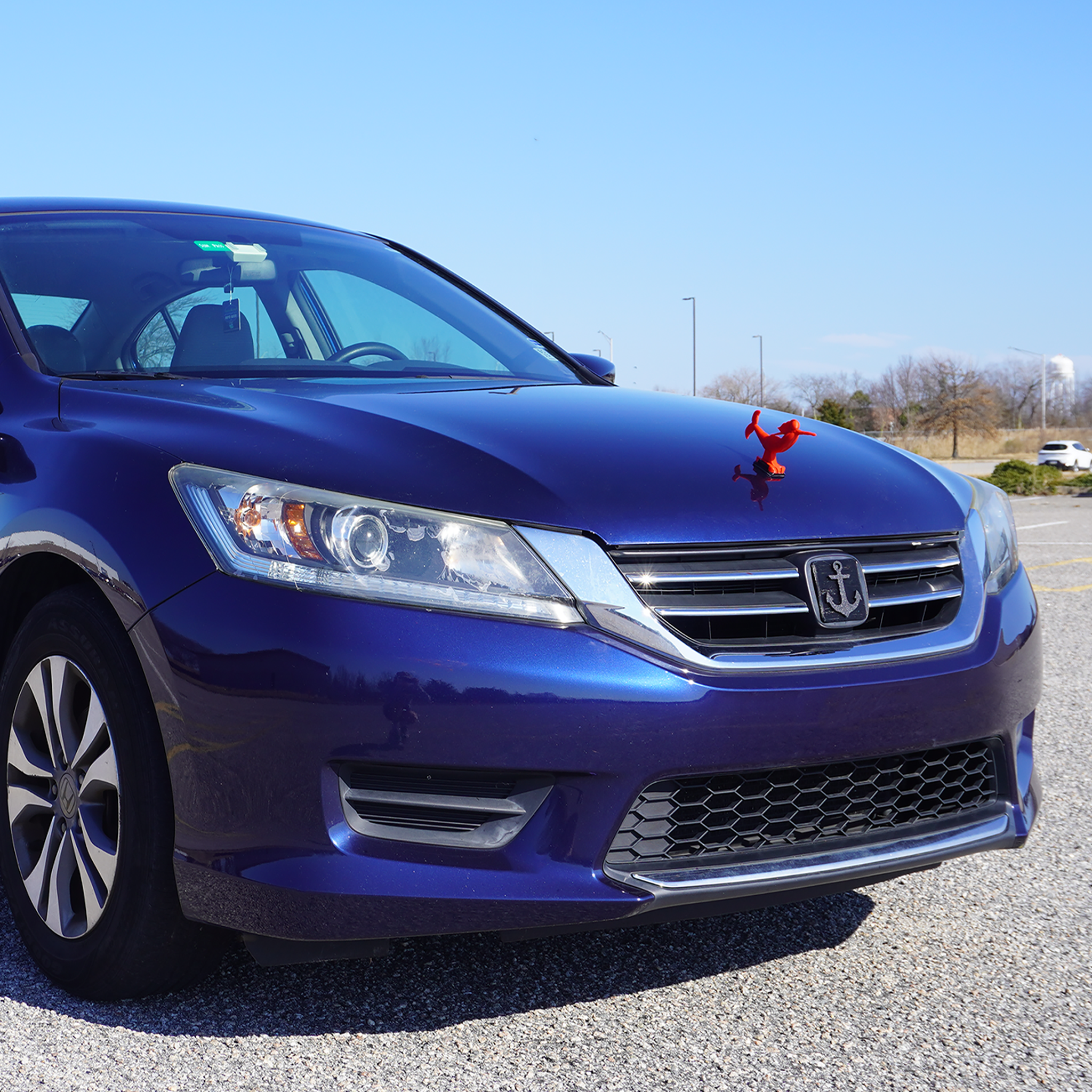 Red Mermaid Hood Ornament