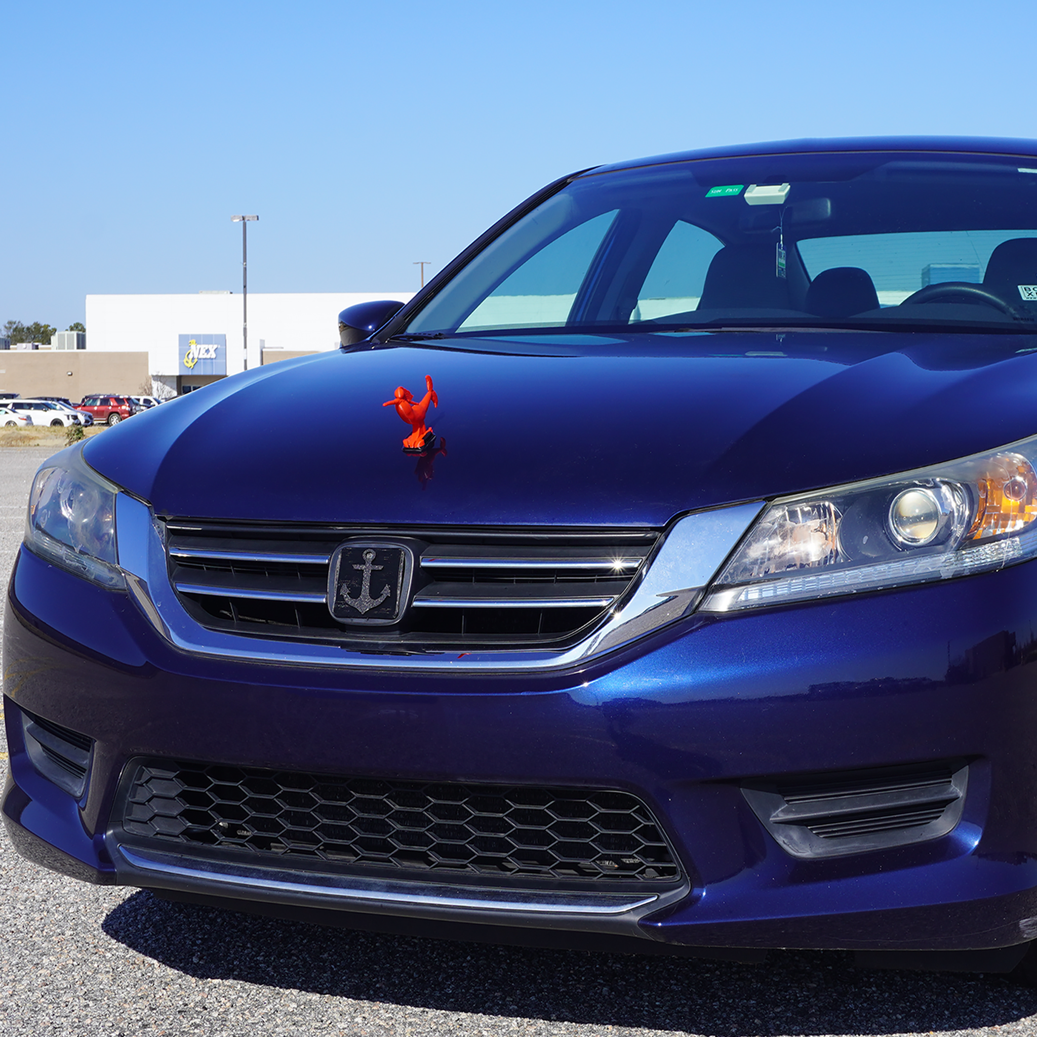 Red Mermaid Hood Ornament