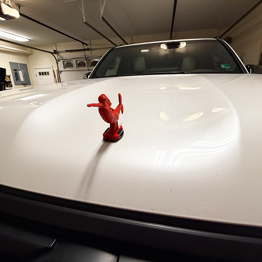 Red Mermaid Hood Ornament