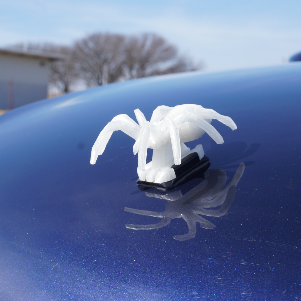 Translucent Spider Ornament