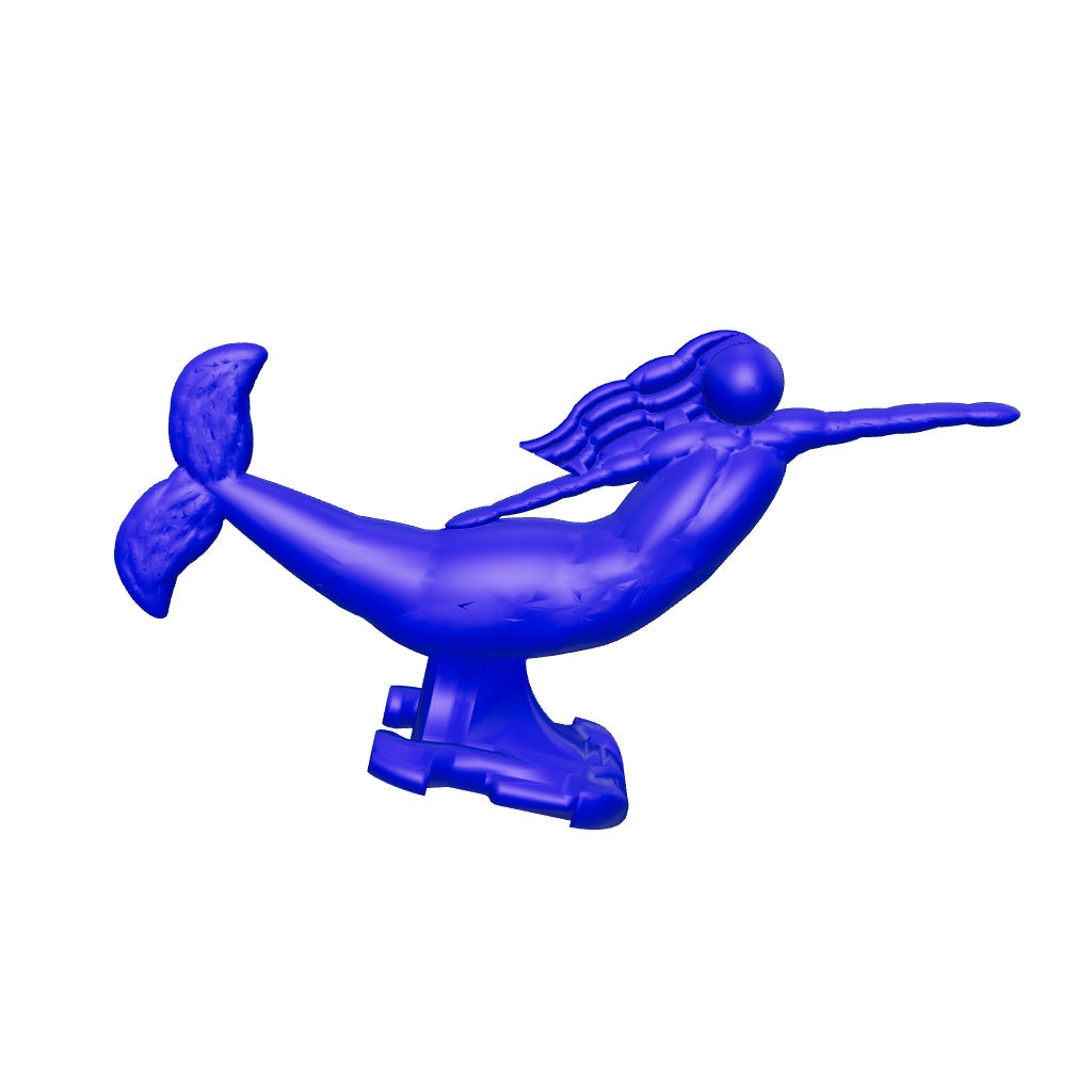 Blue Mermaid Ornament